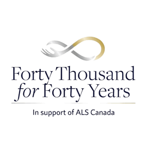 Forty for Forty ALS logo