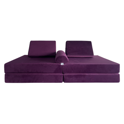 Jewel Tone Play Couch Cover Set: Fort Edition