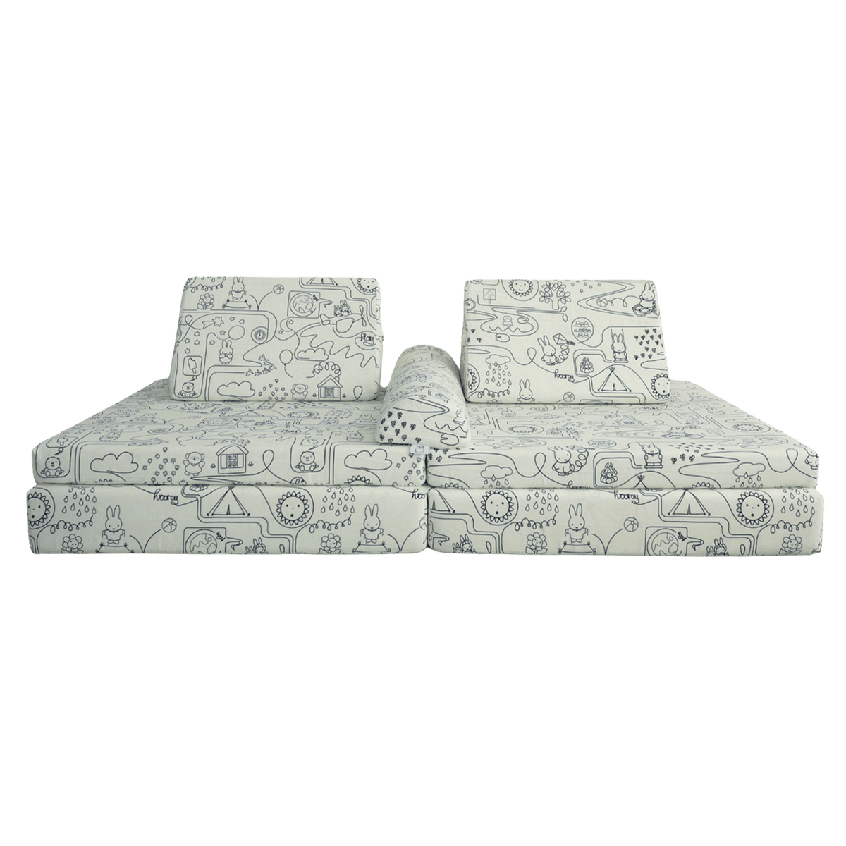 Miffy™ + Roo & You™ The Joey® Play Couch Cover Set