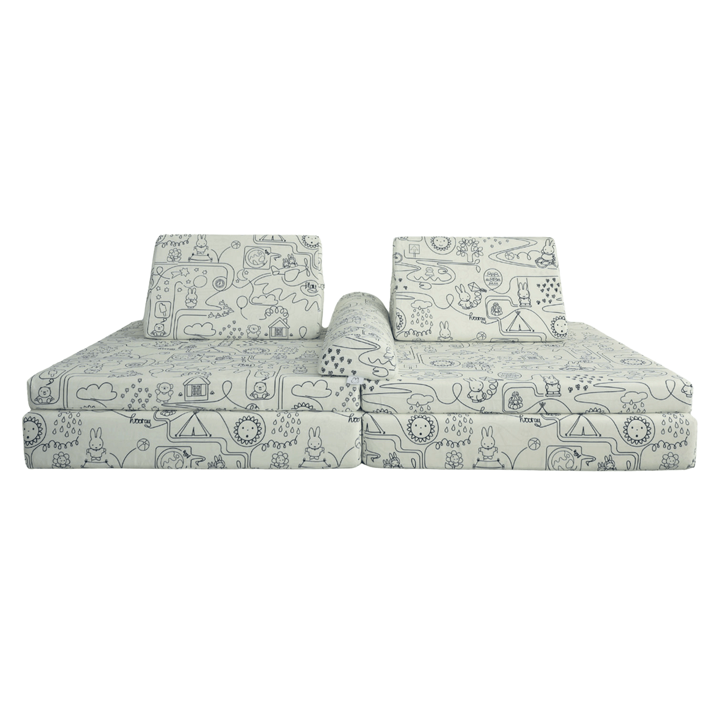 Miffy™ + Roo & You™ The Joey® Play Couch Cover Set